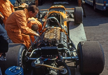 Dan Gurney's McLaren M14 Dan Gurney's McLaren M14