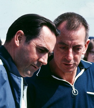 Jack Brabham & Ron Tauranac Jack Brabham & Ron Tauranac