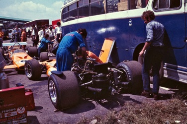 de Adamich's McLaren M14D/Alfa de Adamich's McLaren M14D/Alfa