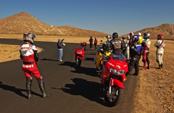 Track Walk at the Big Track, Willow Springs, CA.