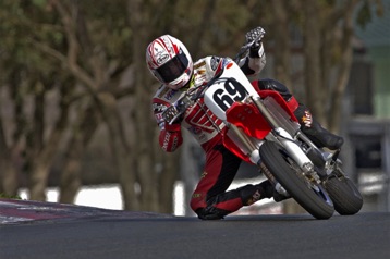 Nicky Hayden at CLASS - Sears Point, CA.