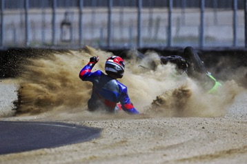 "That'll probably buff right out!" Turn 2, Laguna Seca, CA.