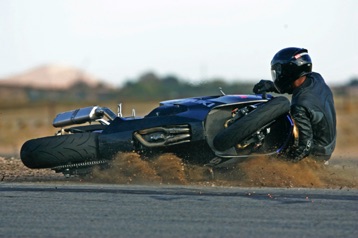 Sometimes - it's just not your day! Rider was fine. Streets of Willow, CA.