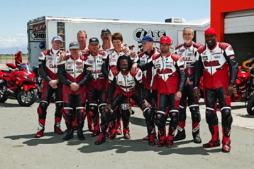 Instructor Team at Willow Springs. CA.