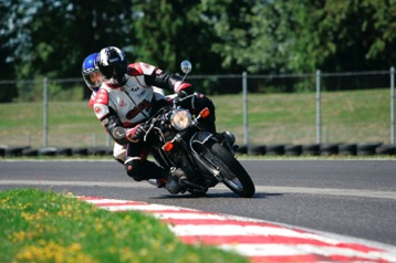 Father/Daughter ride. Portland Intl. Raceway, OR.