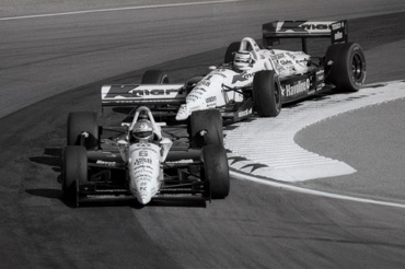 1994 Laguna - Andretti & Mansell - last Indy Car Race for both