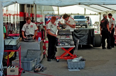 Ilmor Mercedes Indy Car engine